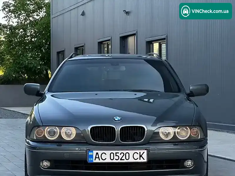 BMW 5 Series 2003, фото з оголошення 2 з 17, VIN WBADP01090GX11826