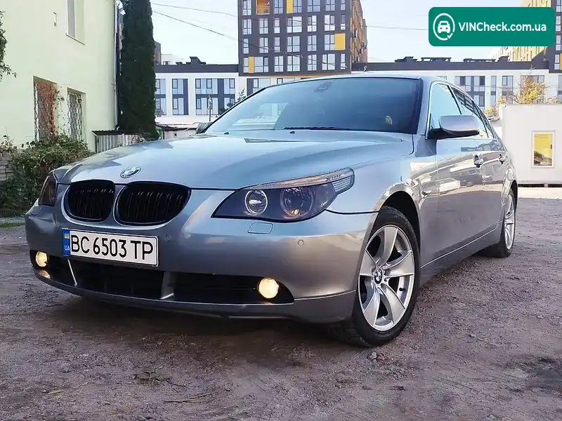 BMW 5 Series 2004, фото з оголошення 1 з 20, VIN WBANC51000B117412