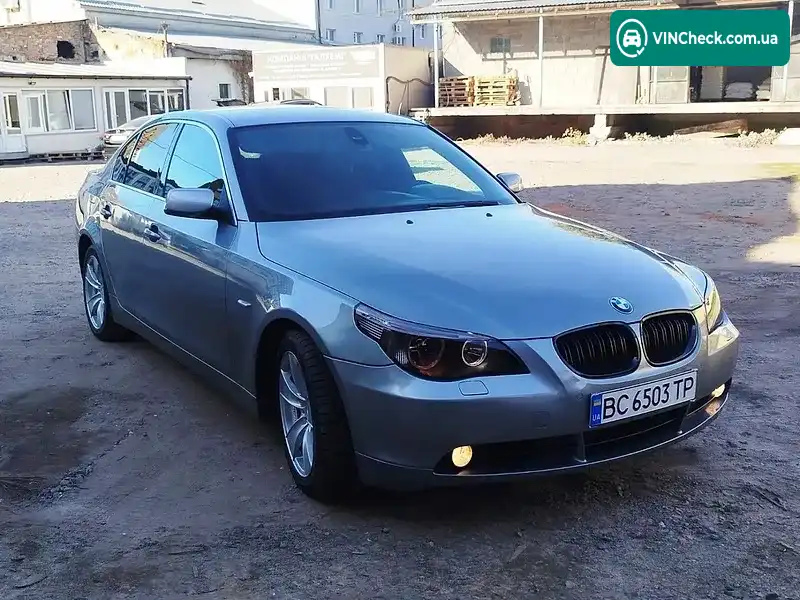 BMW 5 Series 2004, фото з оголошення 2 з 20, VIN WBANC51000B117412