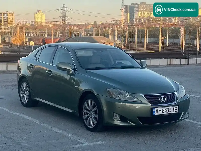 Lexus IS 2006, фото з оголошення 1 з 15, VIN JTHBK262902022959