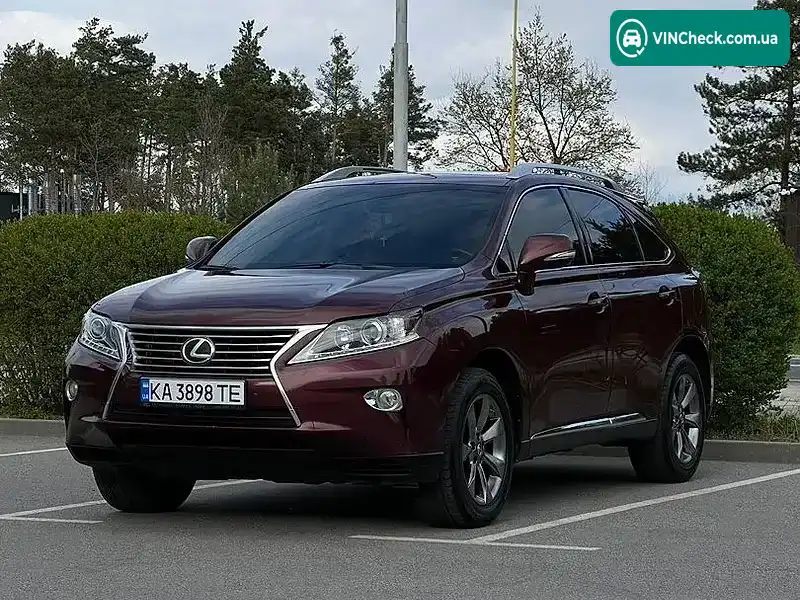 Lexus RX 2012, фото з оголошення 1 з 20, VIN 2T2BK1BA0DC178772