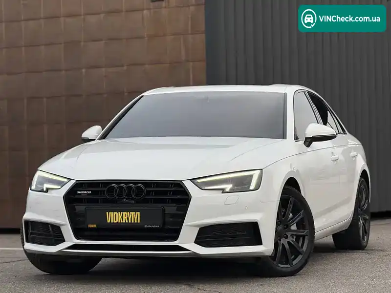 Audi A4 2019, фото з оголошення 2 з 20, VIN WAUBNAF40KN014705