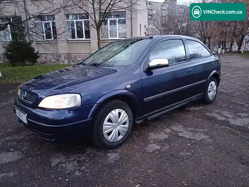 Opel Astra 2000, фото з оголошення 1 з 18, VIN W0L0TGF0815040324