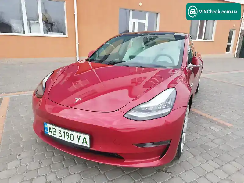 Tesla Model 3 2019, фото з оголошення 1 з 20, VIN 5YJ3E1EB0KF406881