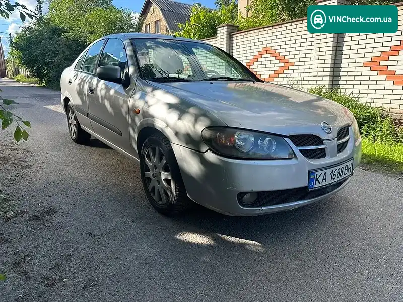 Nissan Almera 2003, фото з оголошення 2 з 11, VIN SJNBBAN16U0400841