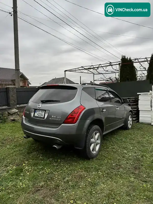 Nissan Murano 2006, фото з оголошення 1 з 17, VIN JN1TANZ50Z0005455