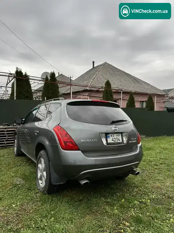 Nissan Murano 2006, фото з оголошення 2 з 17, VIN JN1TANZ50Z0005455