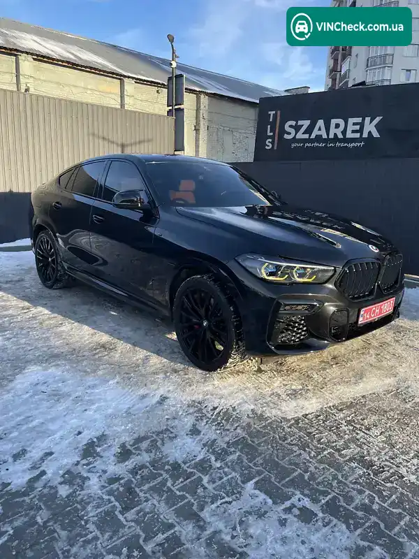 BMW X6 2022, фото з оголошення 1 з 21, VIN 5UXCY6C05P9P96074