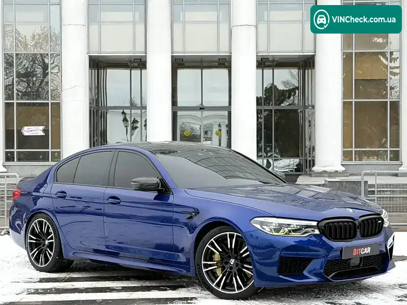 BMW M5 2018, фото з оголошення 1 з 20, VIN WBSJF0C52KB446631