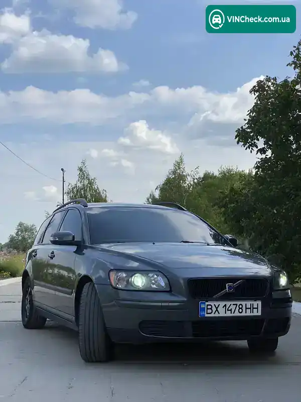 Volvo V50 2006, фото з оголошення 2 з 20, VIN YV1MW765272291810