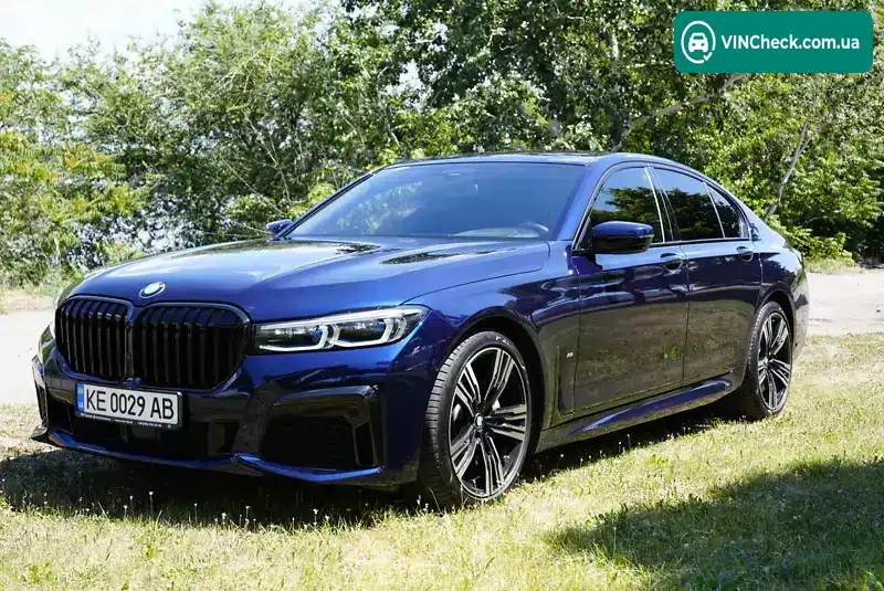 BMW 7 Series 2022, фото з оголошення 1 з 12, VIN WBA7S61020CJ88462