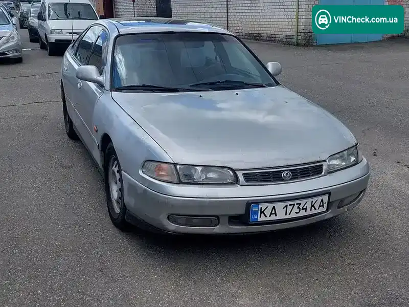 Mazda 626 1996, фото з оголошення 1 з 11, VIN JMZGE14F201438344