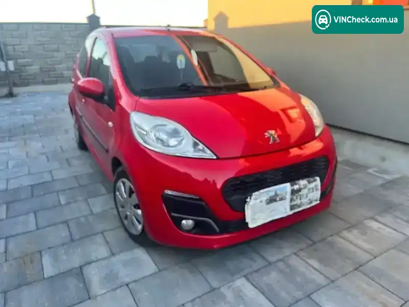 Peugeot 107 2013, фото з оголошення 1 з 3, VIN VF3PNCFB0DR060252