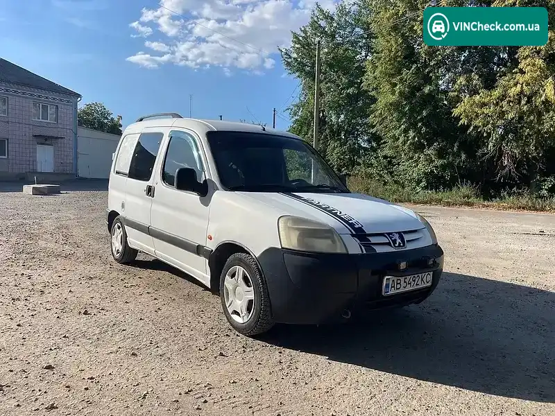 Peugeot Partner 2005, фото з оголошення 1 з 7, VIN VF3GBWJYB96134861