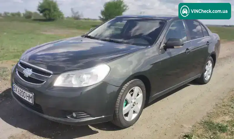 Chevrolet Epica 2007, фото з оголошення 2 з 15, VIN Y6DLF69KE8B098028