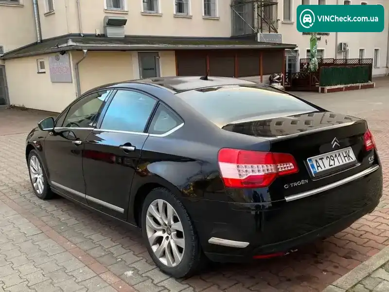 Citroen C5 2008, фото з оголошення 2 з 5, VIN VF7RDUHZJ54034906