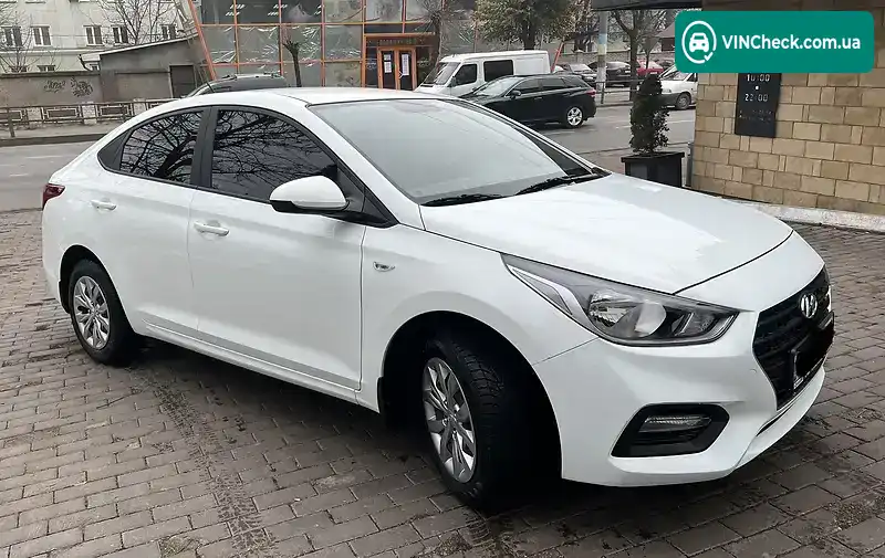 Hyundai Accent 2018, фото з оголошення 1 з 10, VIN Z94K241BBKR115096