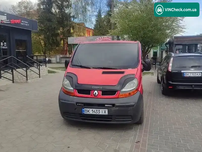 Renault Trafic 2002, фото з оголошення 1 з 20, VIN VF1FLACA62V135381