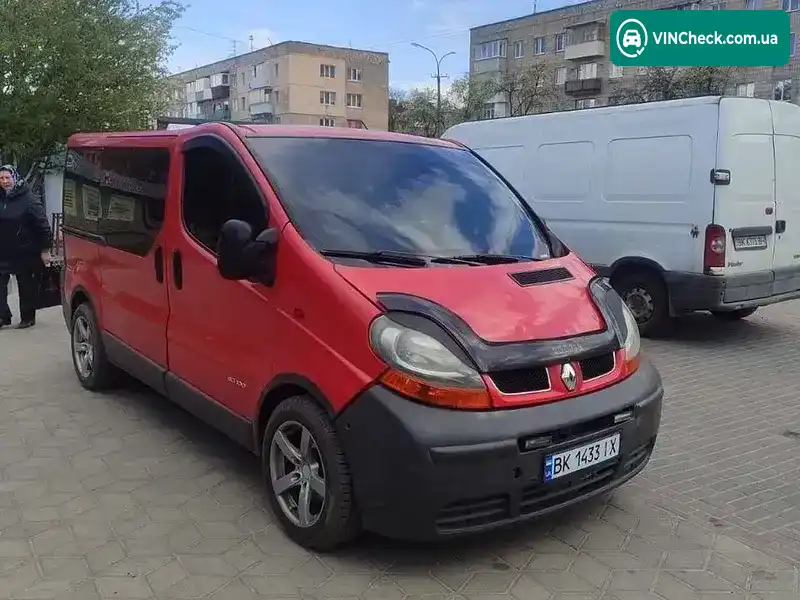 Renault Trafic 2002, фото з оголошення 2 з 20, VIN VF1FLACA62V135381
