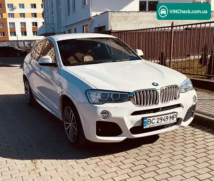 BMW X4 2016, фото з оголошення 1 з 20, VIN WBAXX310500P93710