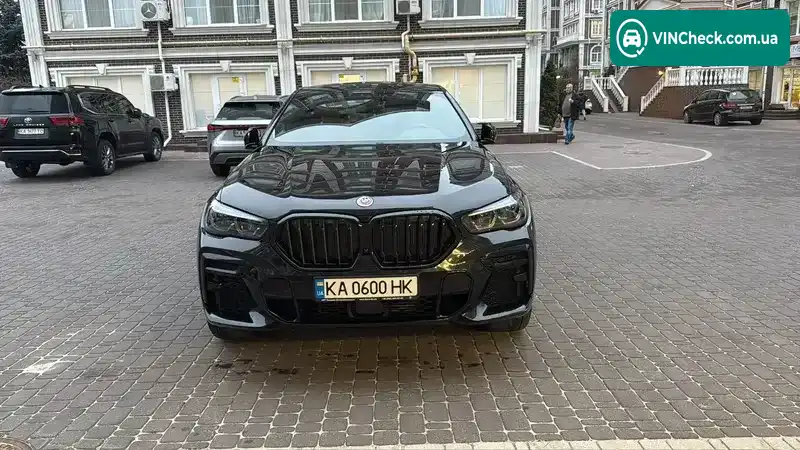 BMW X6 2022, фото з оголошення 1 з 7, VIN WBAGT210409L26277