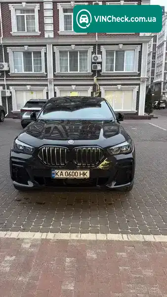 BMW X6 2022, фото з оголошення 2 з 7, VIN WBAGT210409L26277