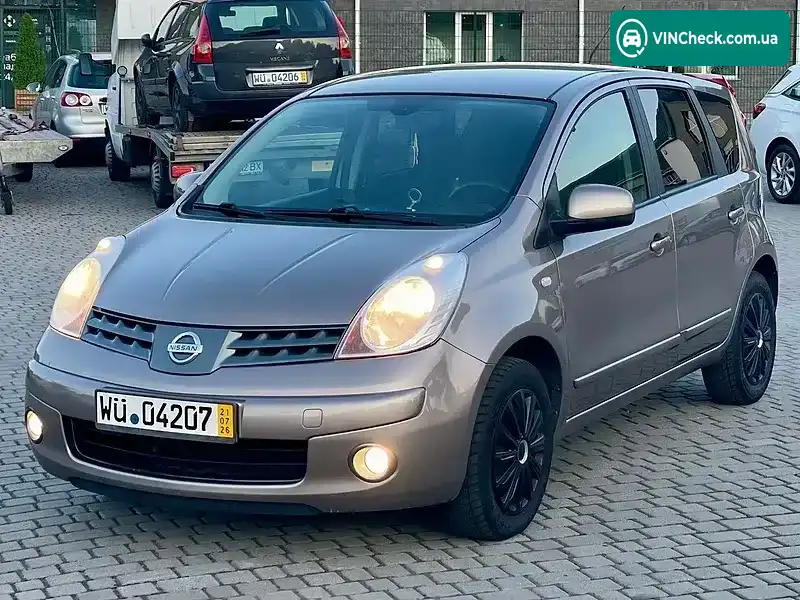 Nissan Note 2008, фото з оголошення 1 з 18, VIN SJNFAAE11U1261455