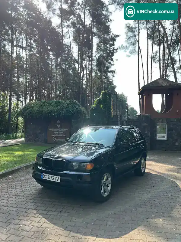 BMW X5 2003, фото з оголошення 2 з 21, VIN 5UXFA53593LW26028