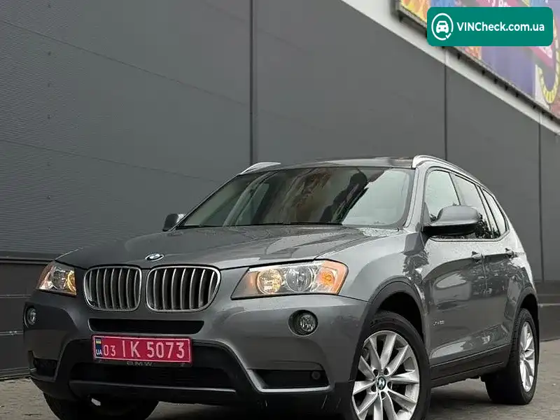 BMW X3 2014, фото з оголошення 1 з 20, VIN 5UXWX9C54E0D43212