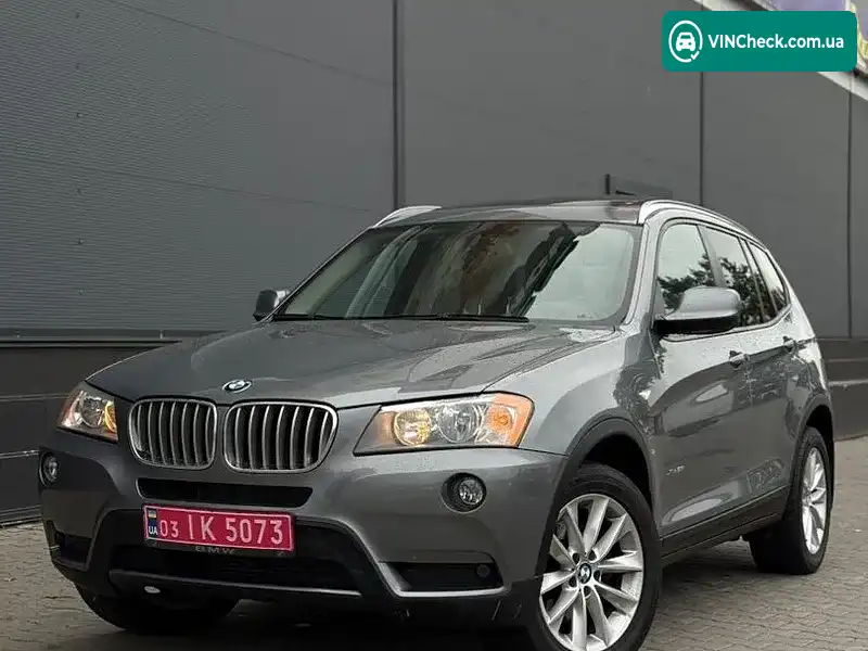 BMW X3 2014, фото з оголошення 2 з 20, VIN 5UXWX9C54E0D43212