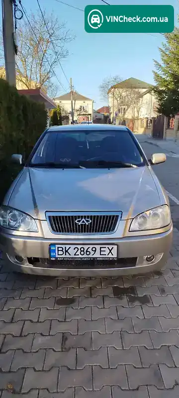 Chery Amulet 2008, фото з оголошення 2 з 11, VIN Y6DDA11B58D053873