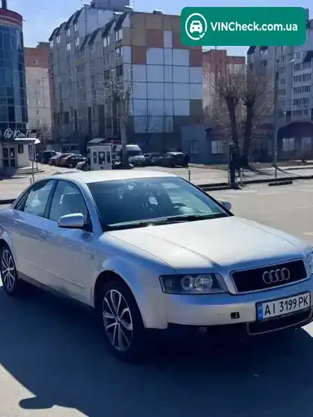 Audi A4 2000, фото з оголошення 2 з 13, VIN WAUZZZ8EZ1A002866