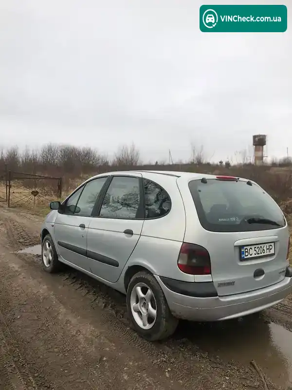 Renault Scenic 2001, фото з оголошення 1 з 6, VIN VF1JA050523959059