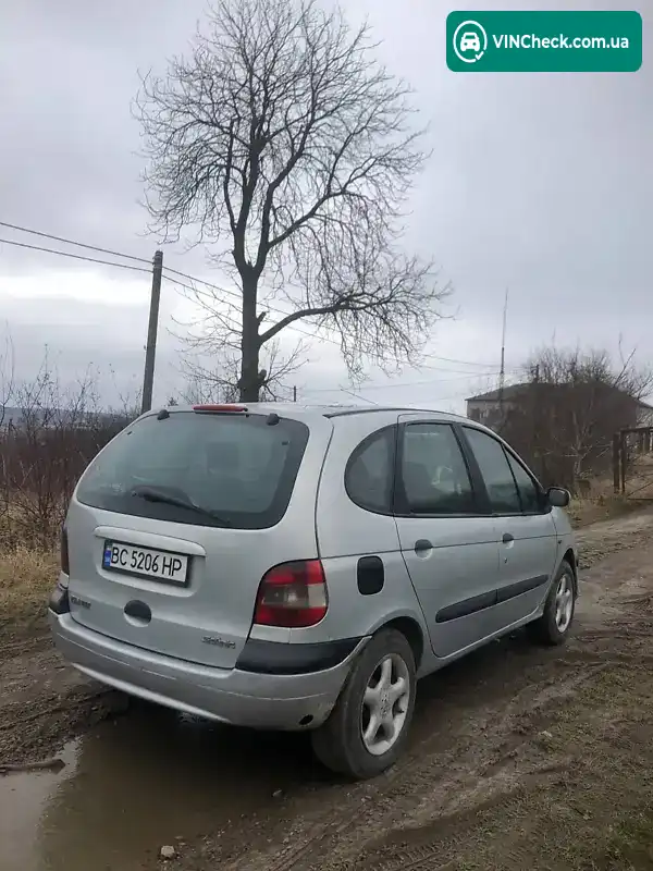 Renault Scenic 2001, фото з оголошення 2 з 6, VIN VF1JA050523959059