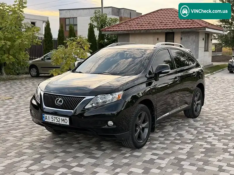 Lexus RX 2010, фото з оголошення 1 з 20, VIN 2T2BK1BA7BC081324