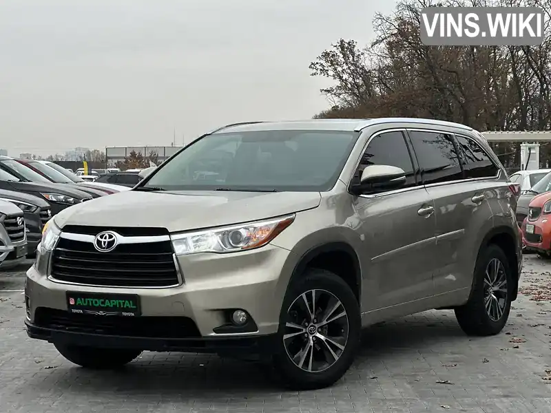 Toyota Highlander 2016, фото з оголошення 1 з 21, VIN 5TDJKRFH3GS301563