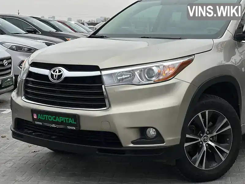 Toyota Highlander 2016, фото з оголошення 2 з 21, VIN 5TDJKRFH3GS301563