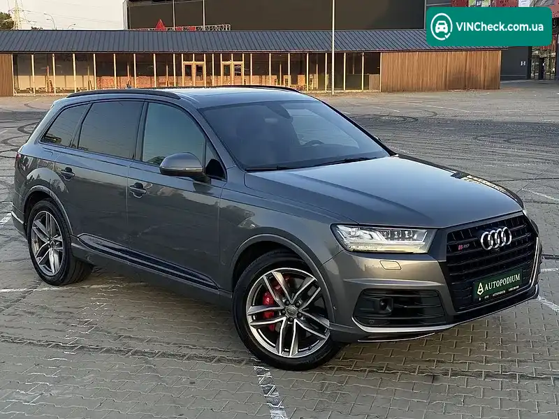 Audi SQ7 2018, фото з оголошення 1 з 20, VIN WAUZZZ4M1JD050072