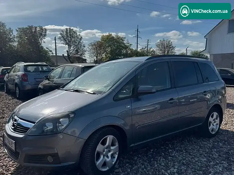 Opel Zafira 2005, фото з оголошення 2 з 12, VIN W0L0AHM7562046579