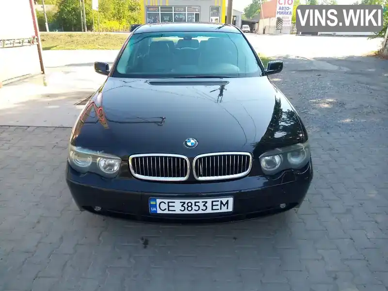 BMW 7 Series 2002, фото з оголошення 1 з 17, VIN WBAGL61000DM50616