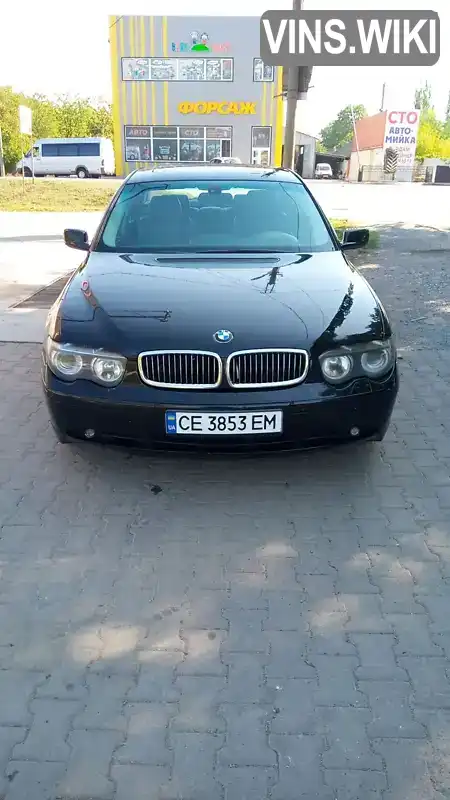 BMW 7 Series 2002, фото з оголошення 2 з 17, VIN WBAGL61000DM50616