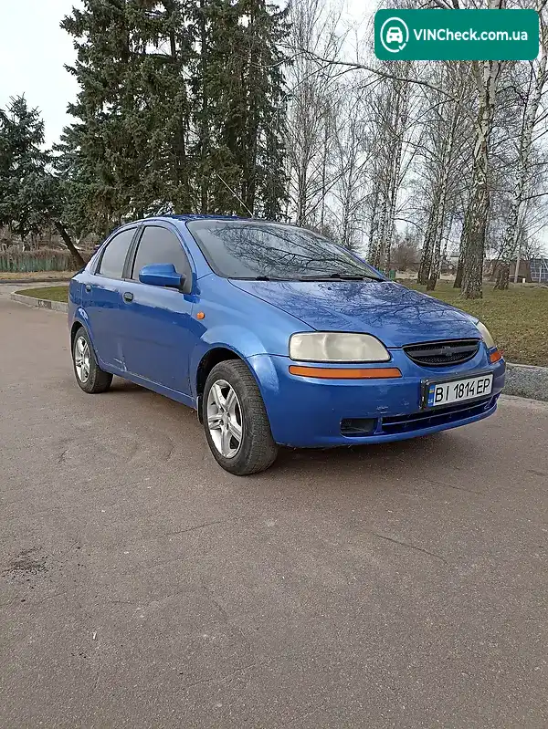 Chevrolet Aveo 2004, фото з оголошення 1 з 7, VIN KL1SF69YE4B283209