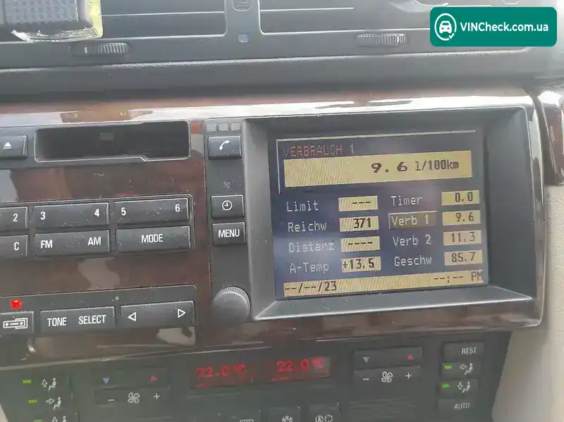 BMW 7 Series 1999, фото з оголошення 2 з 20, VIN WBAGH8106XDD38977