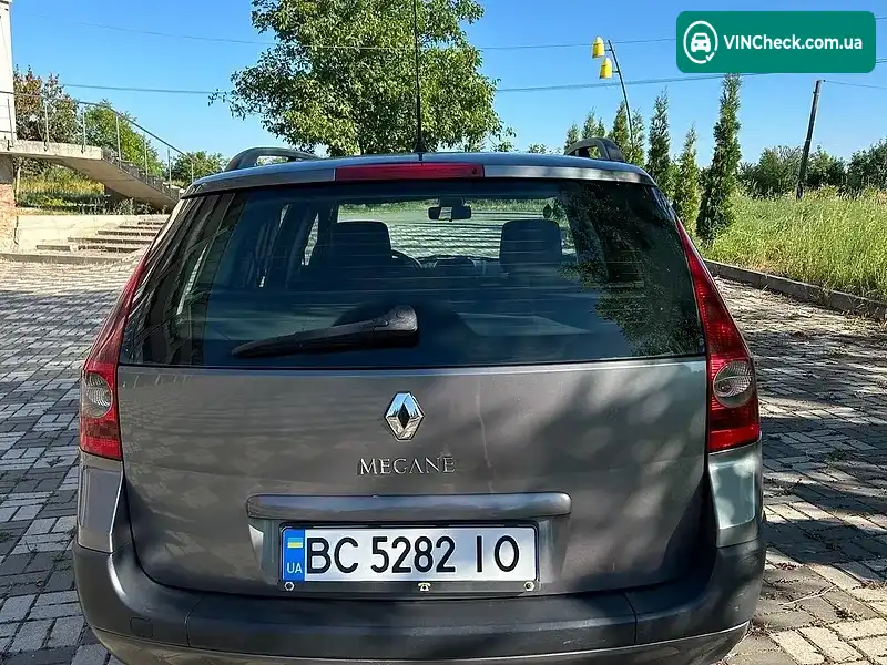 Renault Megane 2005, фото з оголошення 1 з 11, VIN VF1KMRG0634215340