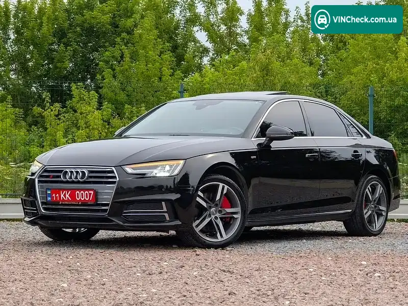 Audi A4 2017, фото з оголошення 2 з 20, VIN WAULNAF48HN008535