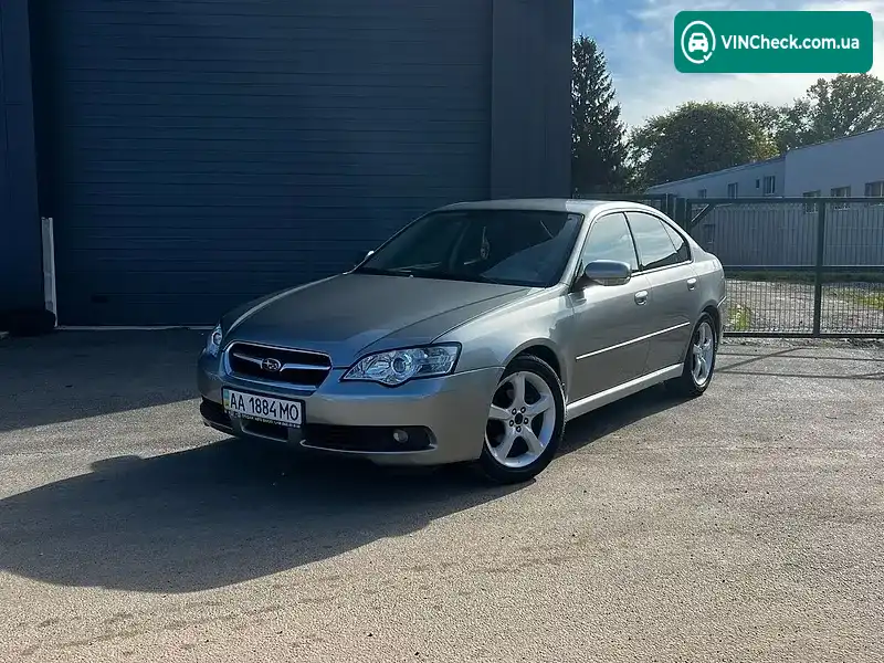 Subaru Legacy 2006, фото з оголошення 1 з 9, VIN JF1BL5LS56G022837