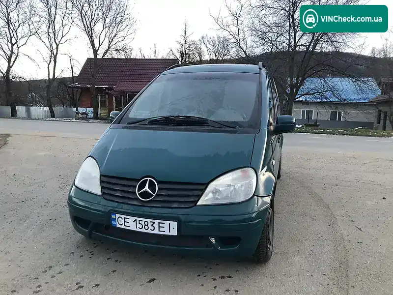 Mercedes-Benz Vaneo 2001, фото з оголошення 1 з 20, VIN WDB4147001N200230