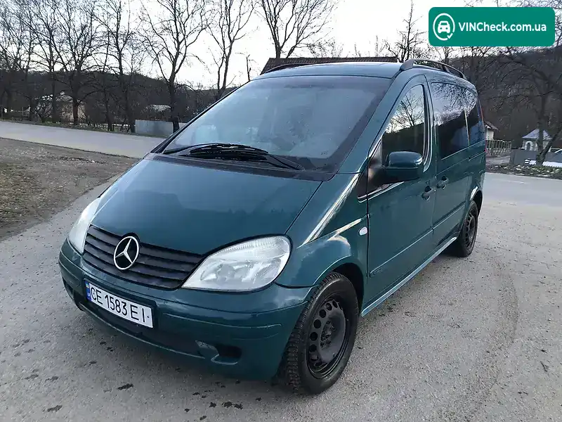 Mercedes-Benz Vaneo 2001, фото з оголошення 2 з 20, VIN WDB4147001N200230