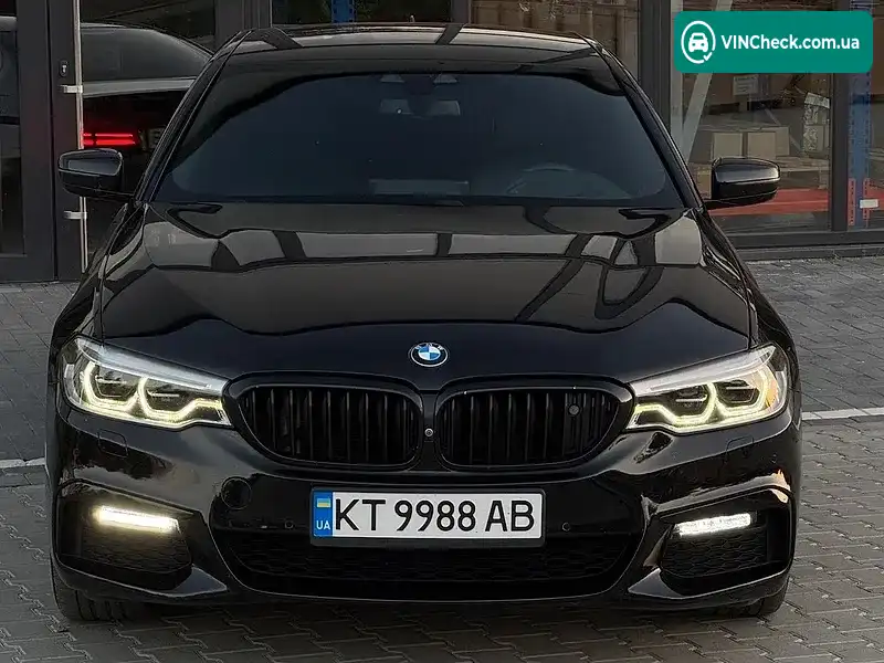 BMW 5 Series 2018, фото з оголошення 1 з 20, VIN WBAJD11050B198914