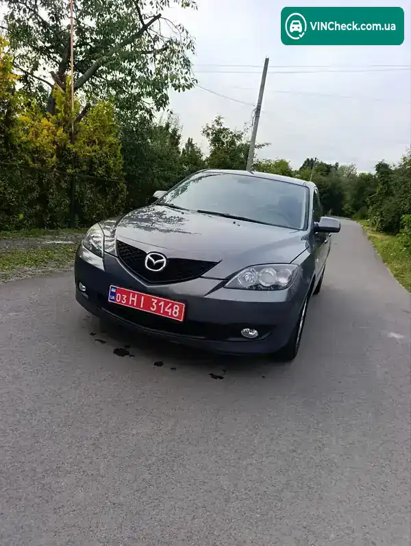 Mazda 3 2006, фото з оголошення 2 з 20, VIN JMZBK14Z571521711